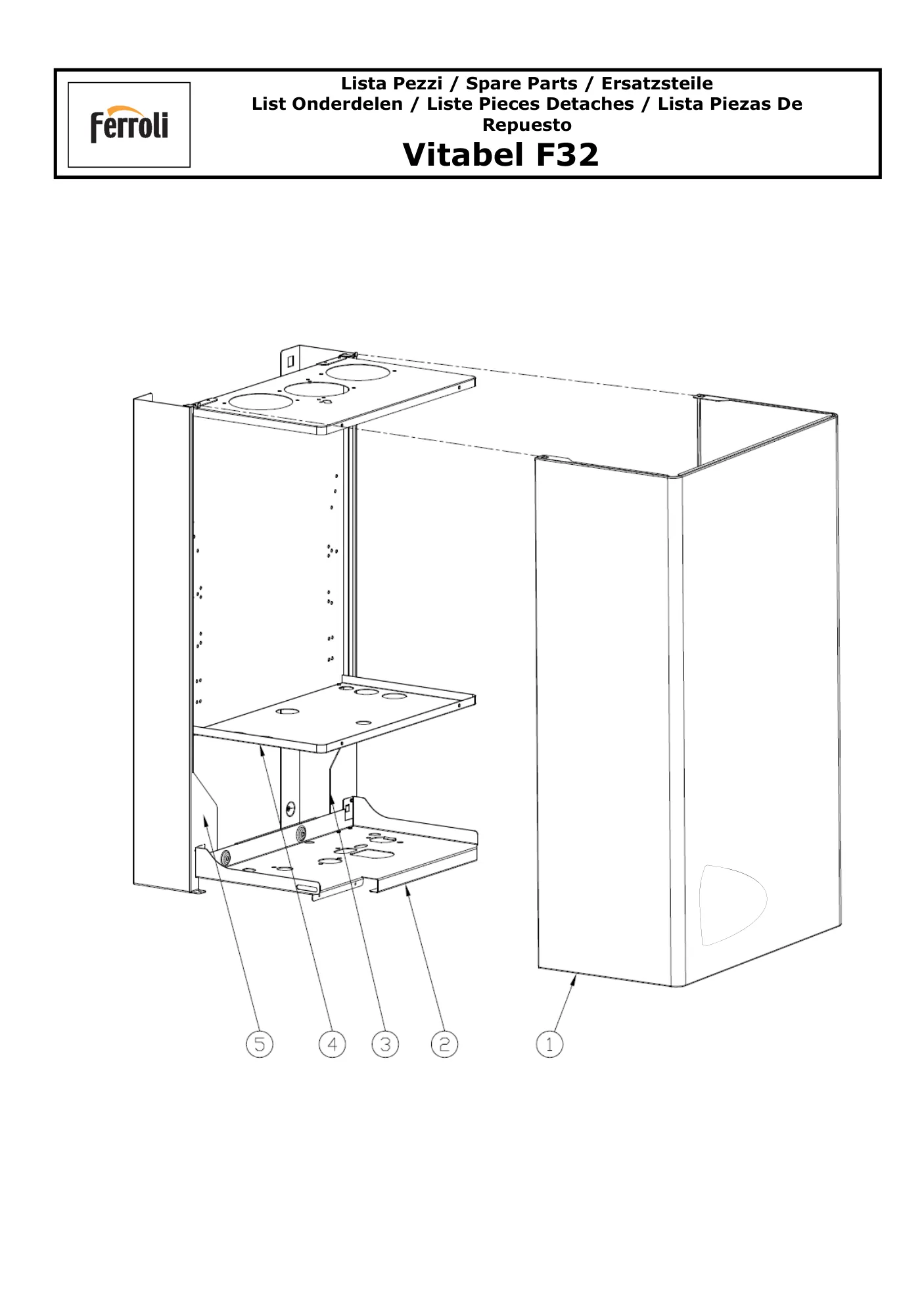 Лист схемы Vitabel F32